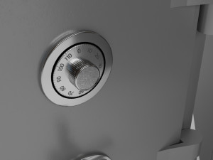 safe locker 3D Модель