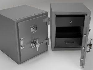 safe locker 3D Модель