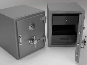 безпечна шафка 3D Модель