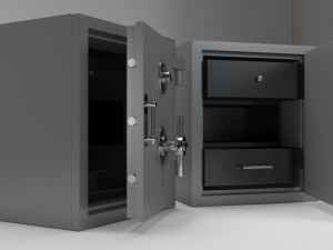 safe locker 3D Модель