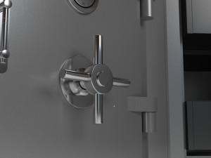 safe locker 3D Модель