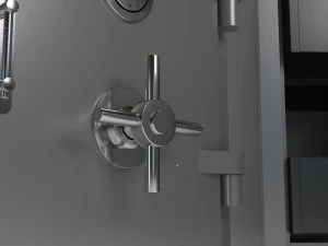 безпечна шафка 3D Модель