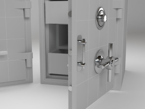 safe locker 3D Модель