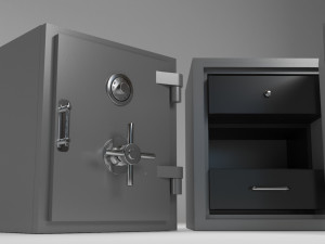 safe locker 3D Модель