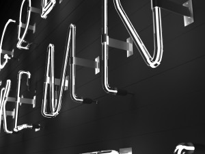 Neon Alphabet 3D मॉडल