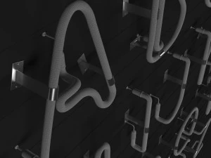 Neon Alphabet 3D Model
