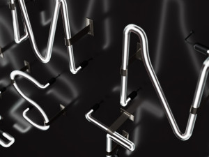 Neon Alphabet 3D मॉडल