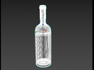 wine bottle 3D Model