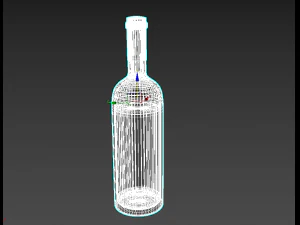 wine bottle 3D Model