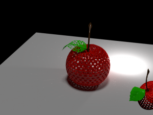 apple 3D-Druckmodell
