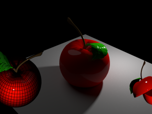 apple Model Cetak 3D