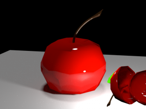 apple Model Cetak 3D