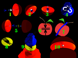 apple Model Cetak 3D