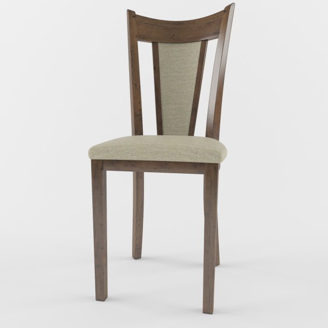 chair classic 3D 模型 .c4d .max .obj .3ds .fbx .stl .blend 