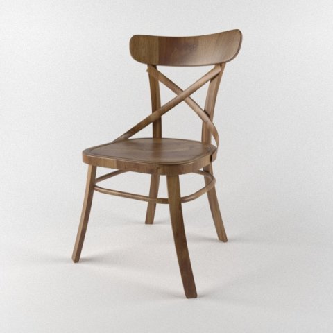 chair classic wood 3Dモデル .c4d .max .obj .3ds .fbx .stl .blend 
