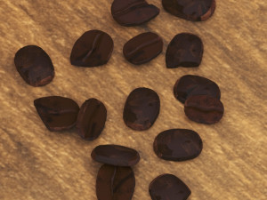 cofee set Modelo 3D