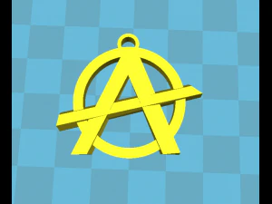 the icon of anarchy 3D Print Model