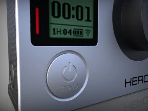 gopro hero4 3D Model