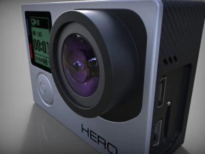 gopro hero4 3D Model