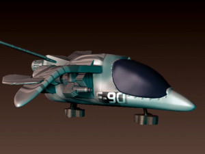 ship 2 3D Модель