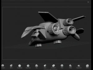 ship 2 3D Model