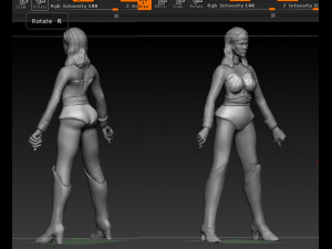 wonder woman 3D Model