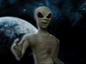 марсианин или инопланетянин 3D Модель