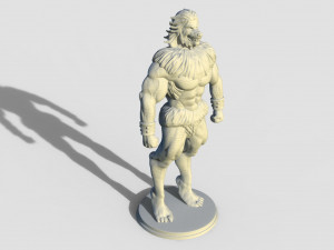 Werewolf vamire girl 3D-printmodel