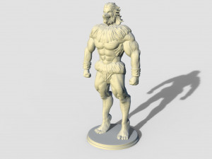 Werewolf vamire girl Modelo de Impressão 3D