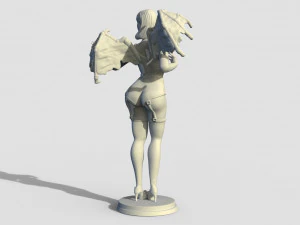 Stop there vamire girl 3D Print Model