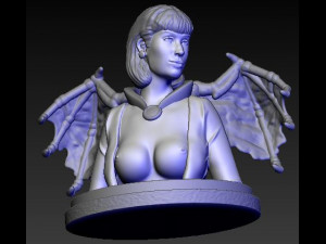 Andrea vamire girl 3D Принт Модель