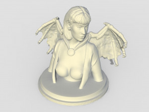 Andrea vamire girl 3D Принт Модель