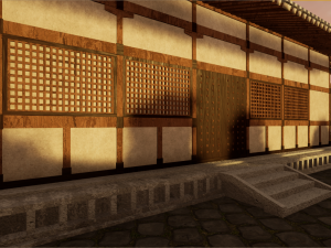 japanese temple 3D 模型