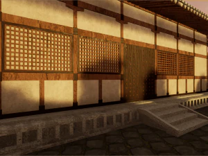 japanese temple 3D Model