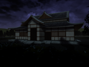 japanese temple 3D 模型