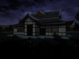 japanese temple 3D Model