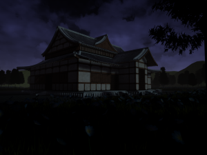 japanese temple 3D 模型