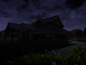 japanese temple 3D 模型