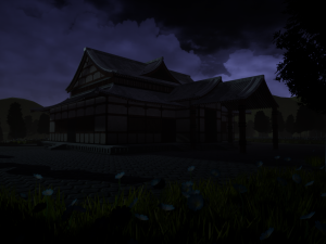 japanese temple 3D 模型