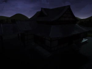 japanese temple 3D Model