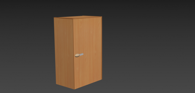 cabinet my first model 3D Model .c4d .max .obj .3ds .fbx .stl .blend