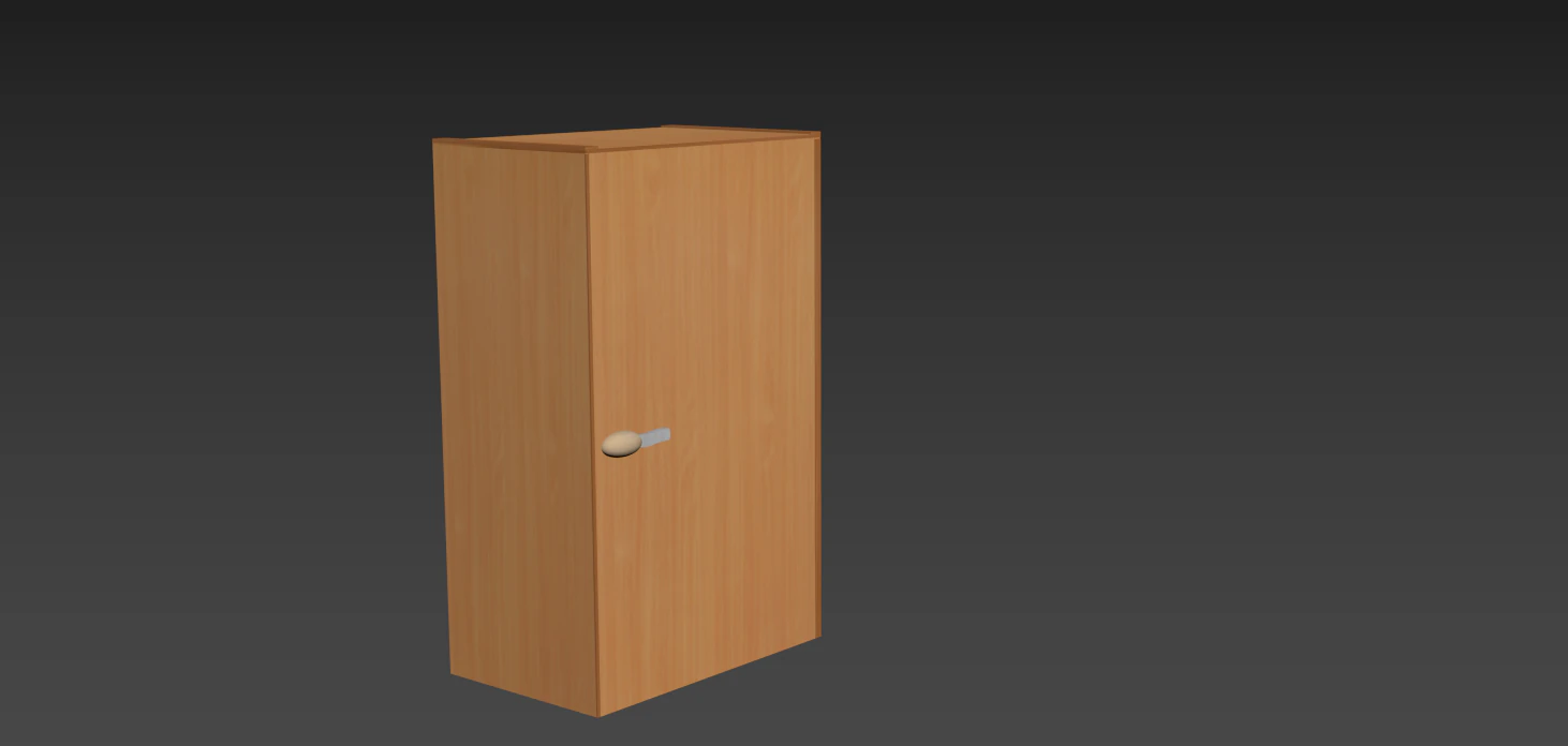 cabinet my first model 3D Model .c4d .max .obj .3ds .fbx .stl .blend 