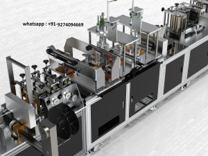 n95 mask making machine Modelo 3D