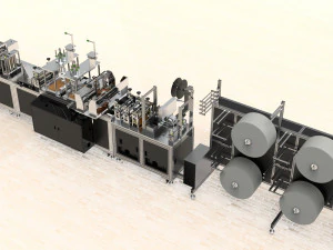 m&aacute;quina para fabricar mascarillas n95 Modelo 3D