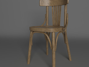 old chair Modèle 3D