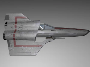 viper mk iv star wars 3D Model