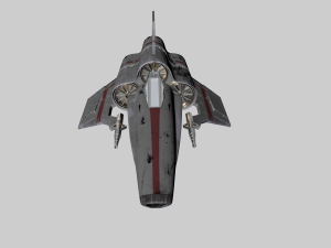 viper mk iv star wars 3D Model