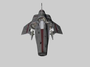viper mk iv star wars 3D Model