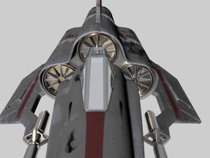 viper mk iv star wars 3D Model