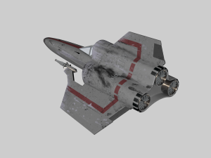 viper mk iv star wars 3D Model
